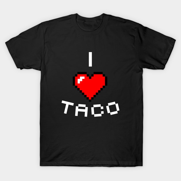 I Love Tacos T-Shirt by Printnation